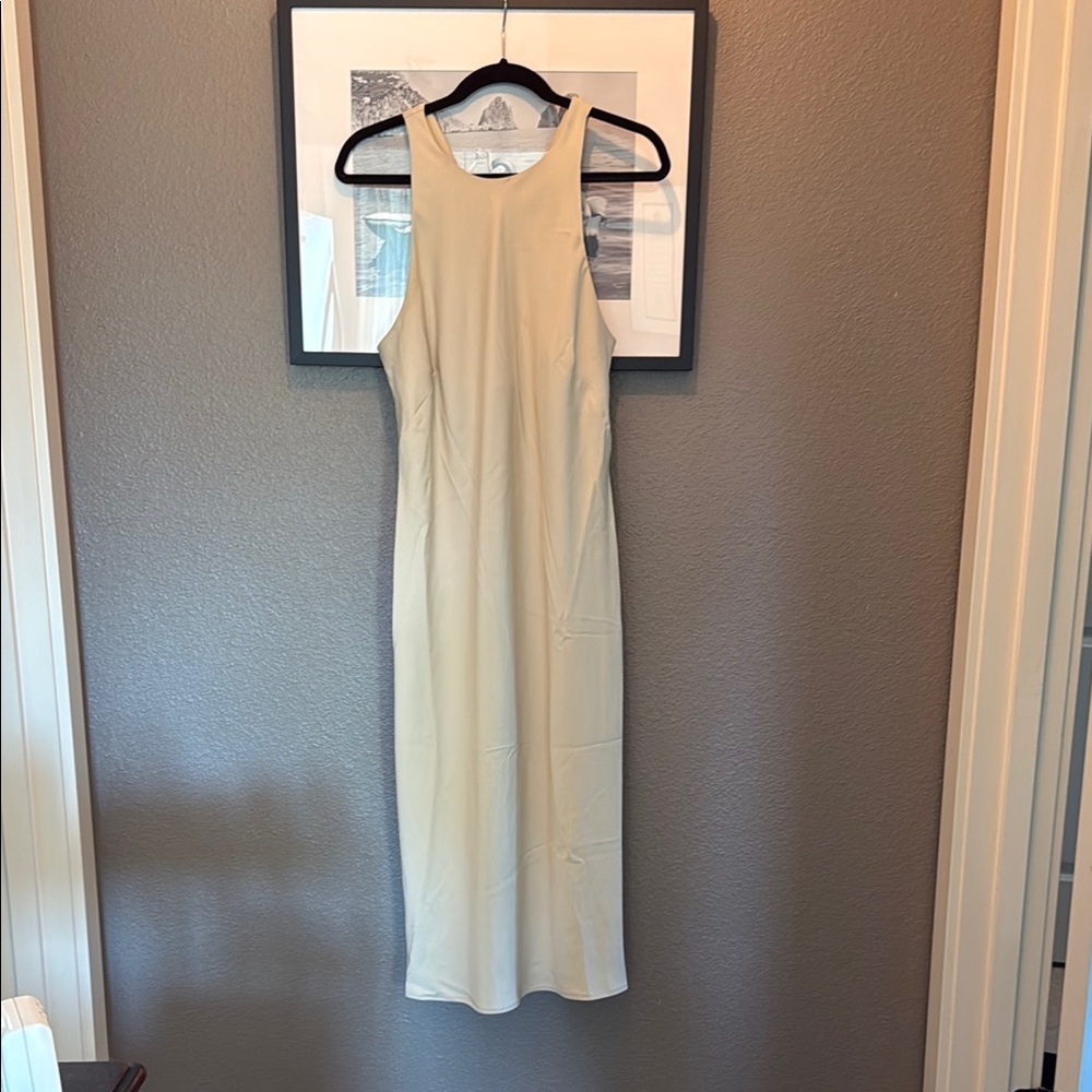 A New Day High Neck Midi Dress
